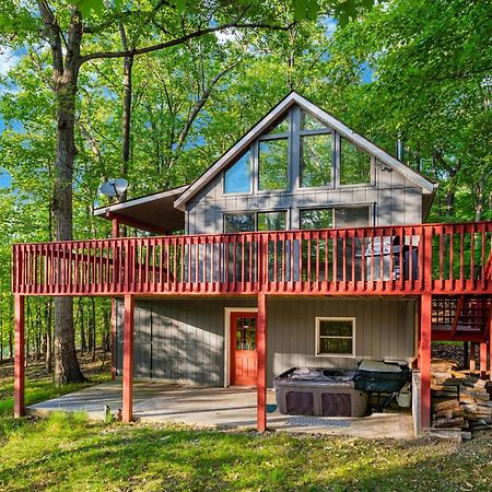 Hot Tub, Large Deck, Wifi, Fire Pit At Chalet Cabin Morton Grove Extérieur photo