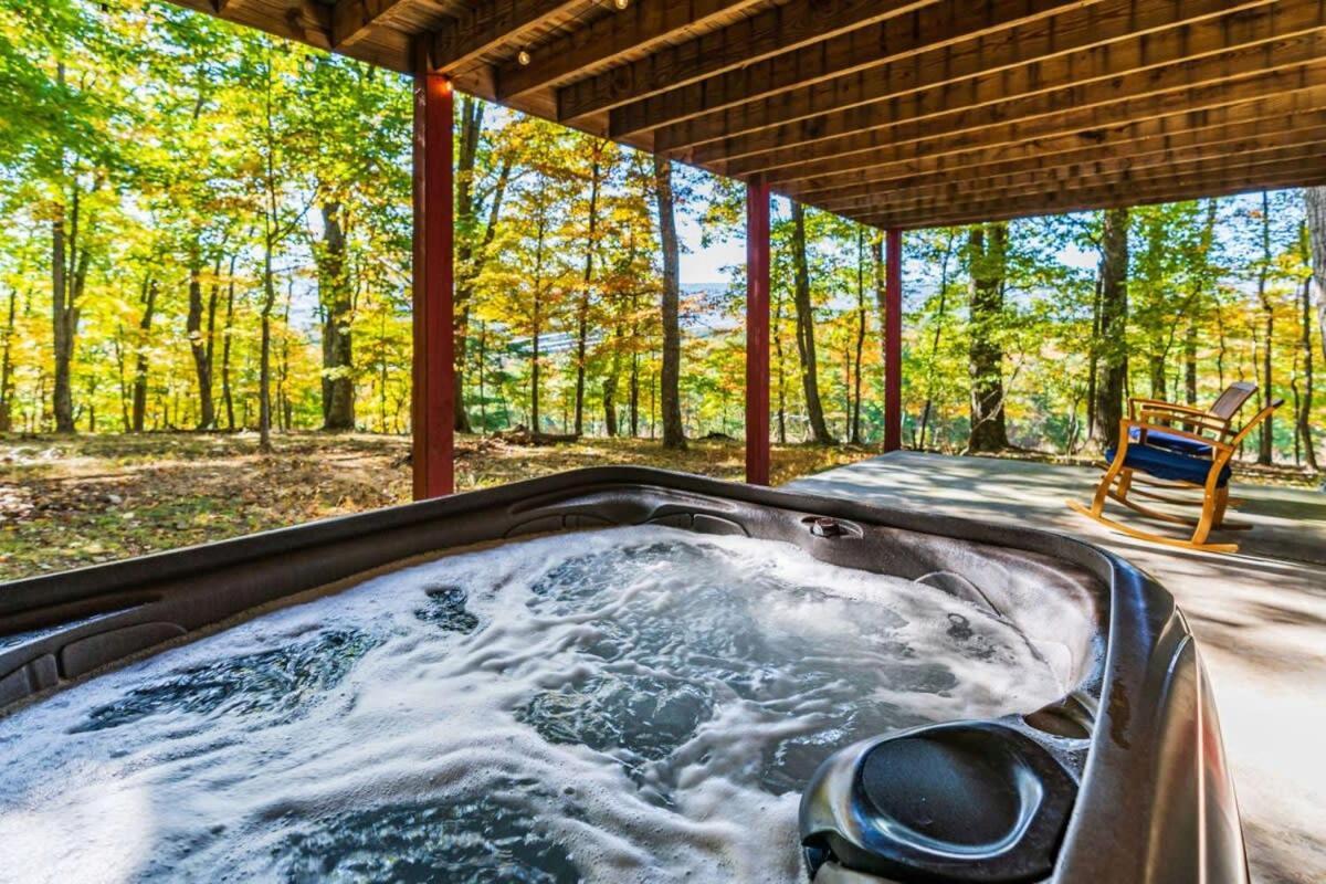 Hot Tub, Large Deck, Wifi, Fire Pit At Chalet Cabin Morton Grove Extérieur photo