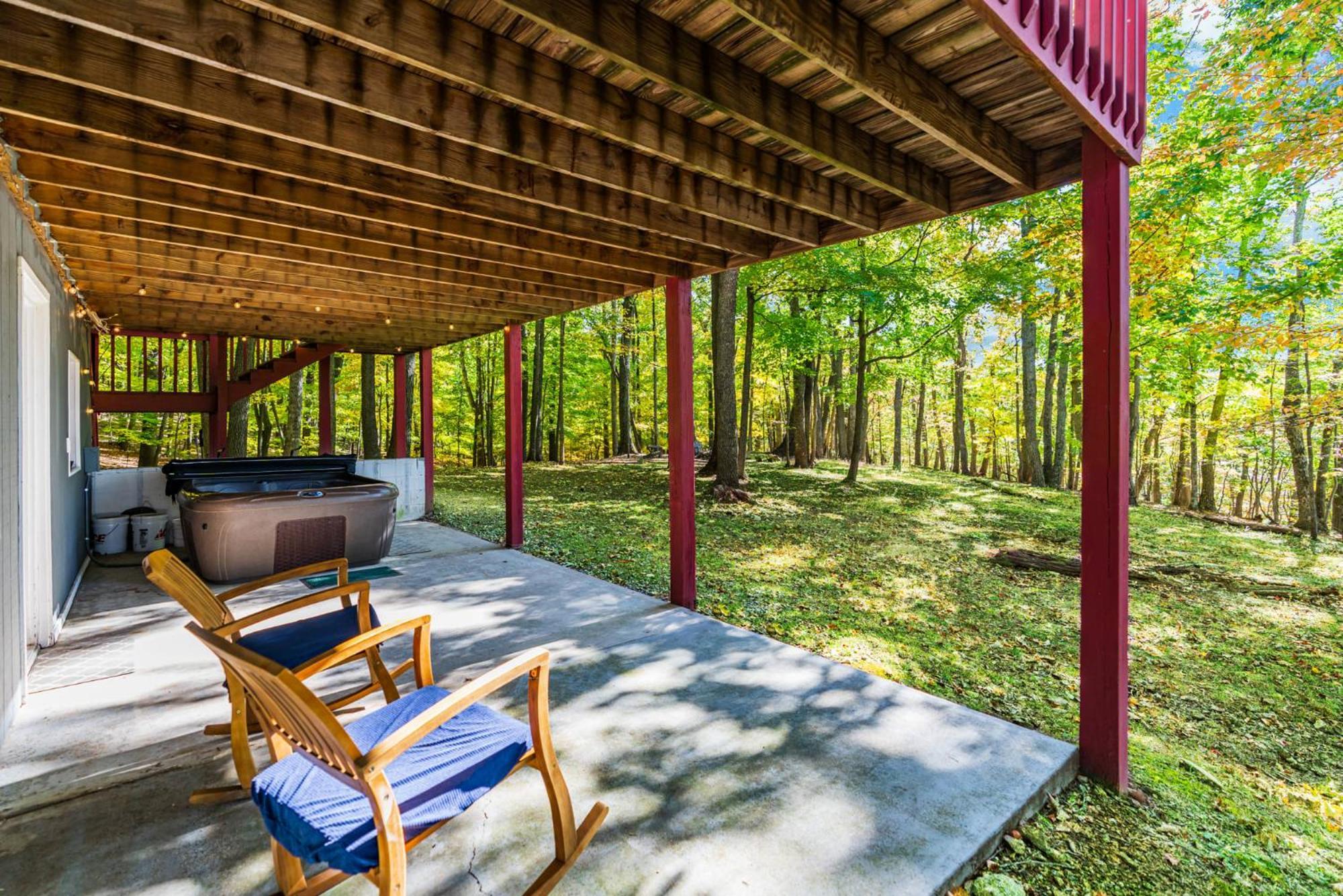 Hot Tub, Large Deck, Wifi, Fire Pit At Chalet Cabin Morton Grove Extérieur photo